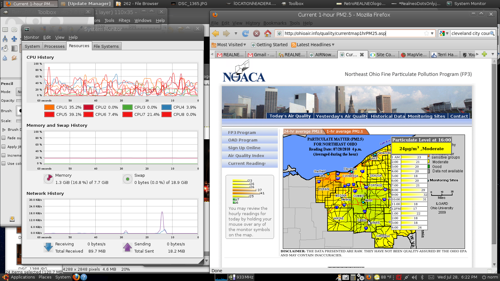 NOACA EPA Air Quality Monitoring for Canton, Ohio