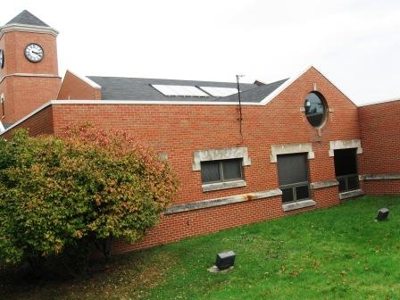 Photo voltaic cells on the roof of Fire Station #20 in Brooklyn Centre