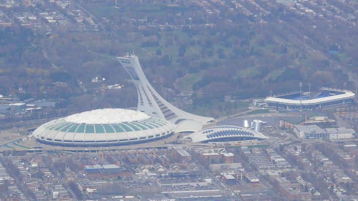 The owing never ends at the Big O, Montreal's Olympic stadium