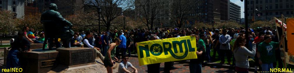 realNEO NORML Header featuring 2011 Cleveland Medical Marijuana March