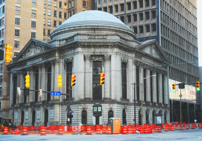 Cleveland Tust Post Rotunda and Breuer Tower