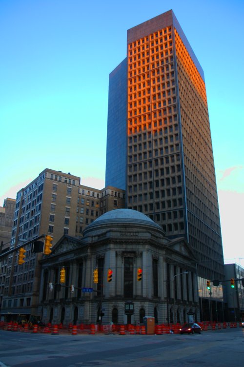 Cleveland Trust Post Rotunda and Breuer Tower