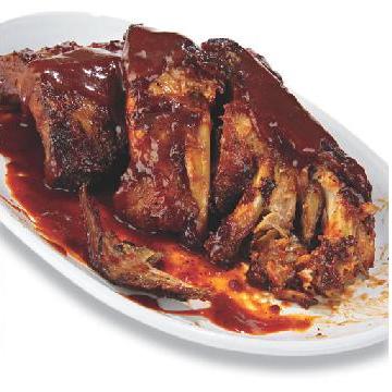 First nationally available entrée in America to pack more than 3,000 calories - Outback Ribs Full Slab