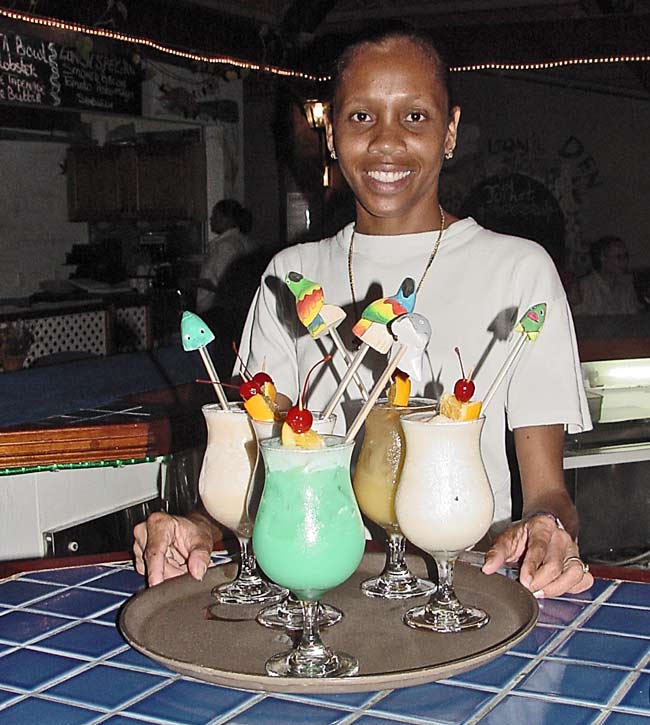 Bonaire Dutch West Indies colorful cocktails image jeff buster