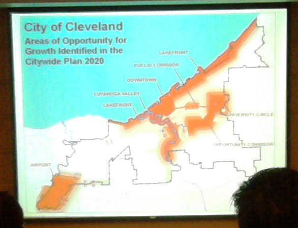 ...part of the 2020 Vision (MASTER PLANS) of Cleveland....GROWTH AREAS.... 