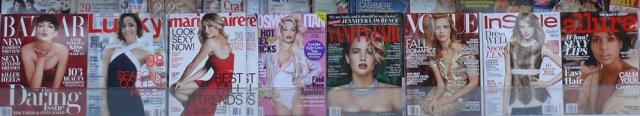 Women on Magazine covers - out of equitable balance 