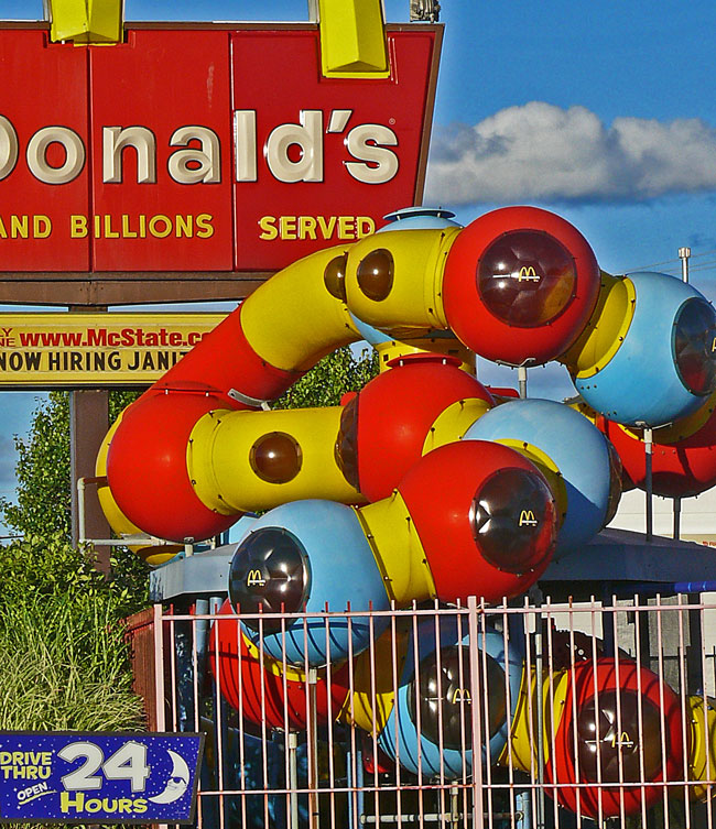 McDonalds janitor advertizement