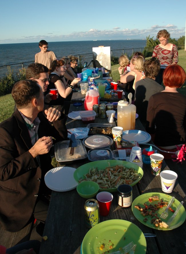 Vegan Pot Luck by Lake Erie, Lakewood, Cleveland Ohio