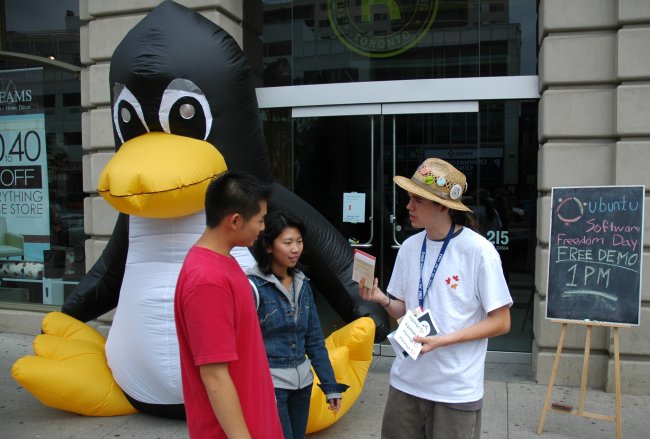 Software Freedom Day in Toronto 2006