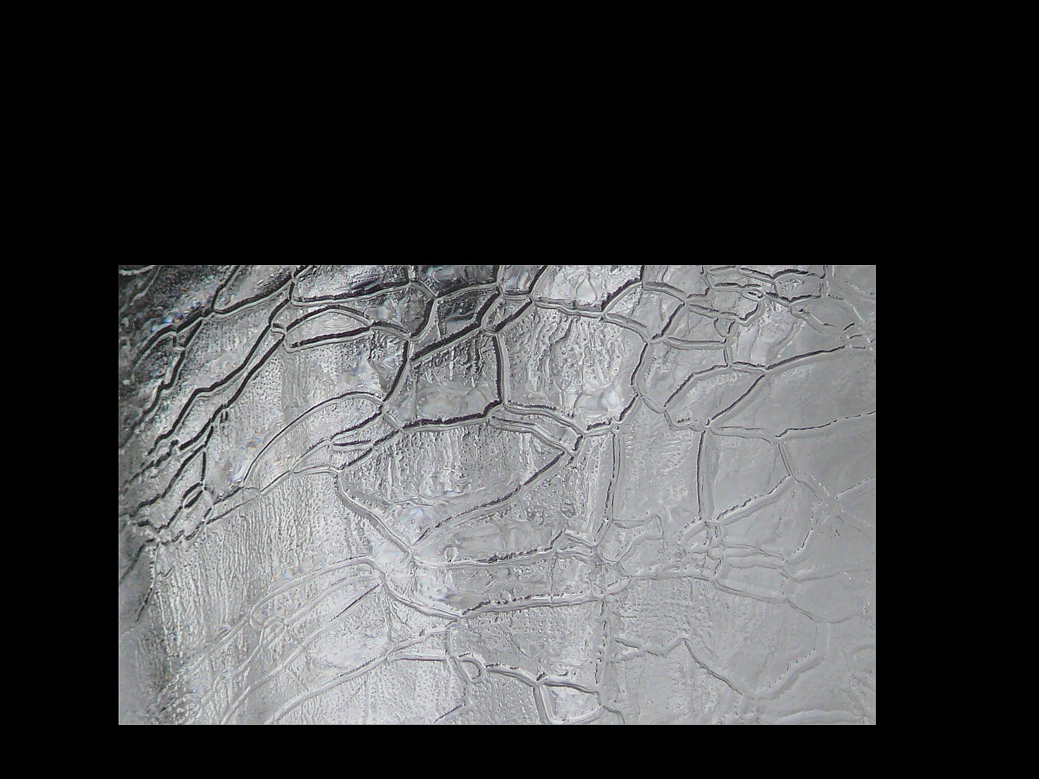 image jeff buster icicle above 32 degrees surface melt pattern