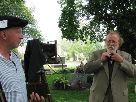 President Rutherford B. Hayes and photographer