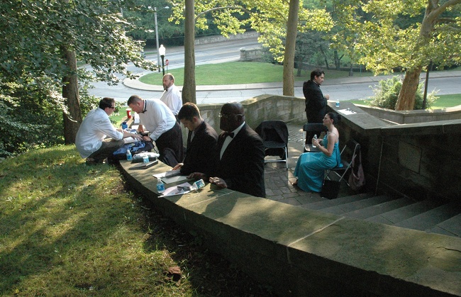 Backstage at Opera at Italian Cultural Garden