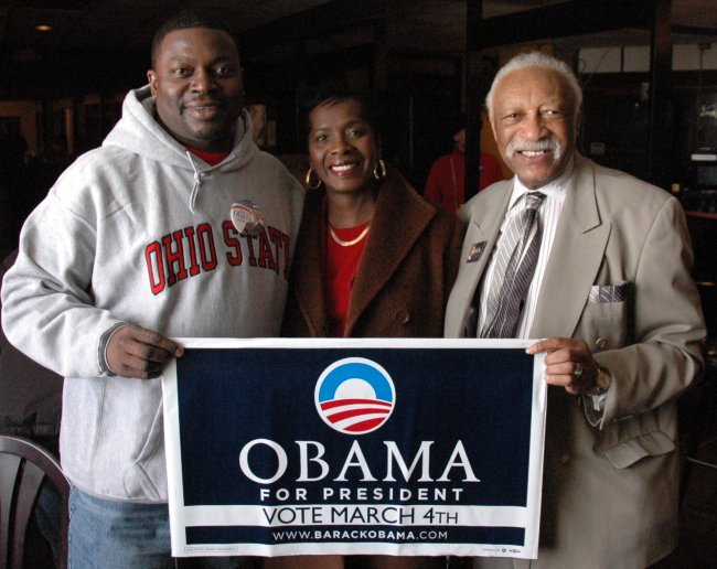 Charles Bibb and Senator Shirley Smith