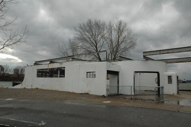 Historic Cleveland US Coast Guard Station boathouse - Milton Dyer