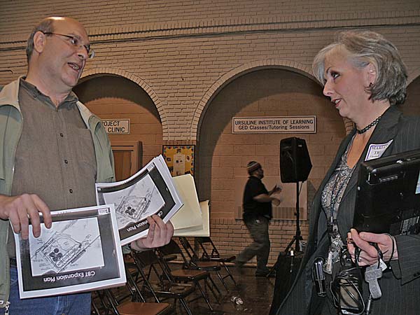 Ed Hauser at Cuyahoga Port Authority Philip Nervi Church cleveland ohio image jeff buster