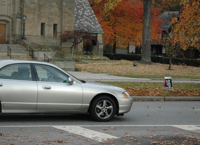 Illegal Issue 6 signs in Cleveland Heights