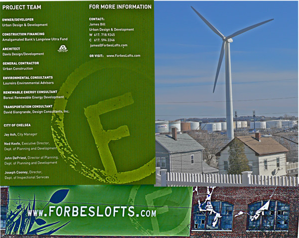 Belgian Turbowinds Nv 600kw wind turbine Chelsea mass Forbes lofts .com