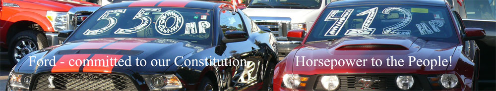 Ford Mustang horsepower image jeff buster fuel waste inefficiency madness