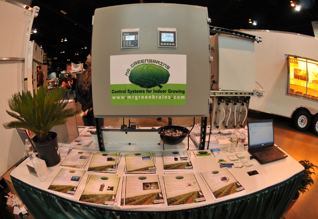 Mr. Green Brains Computerized Indoor Growing Control System, at KushCon2