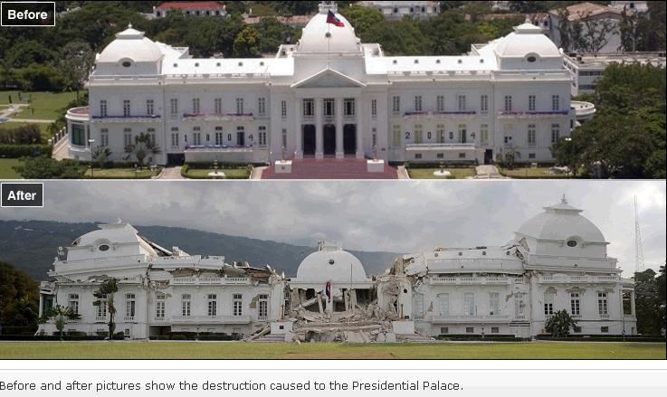 dome survives earthquake intact in Haiti image bbc