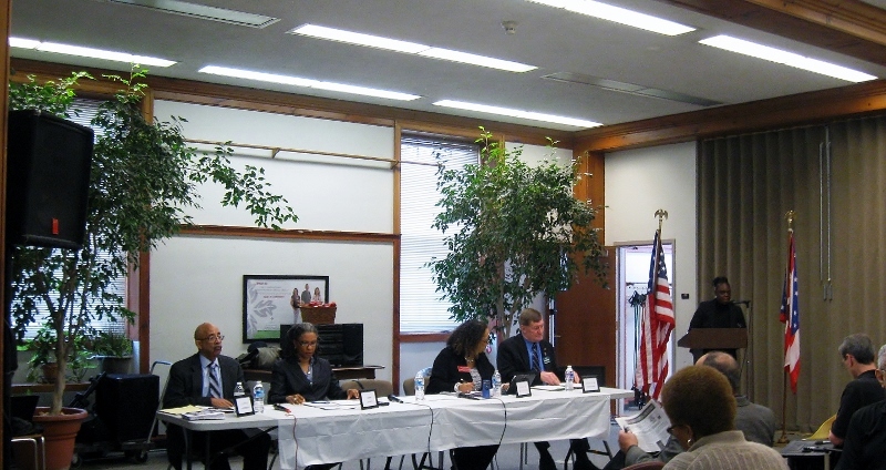 Kimberly F. Brown opens the forum
