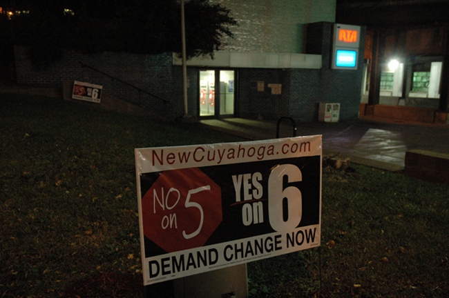 Illegal RTA Promotion for Issue 6 at E. 120th and Euclid