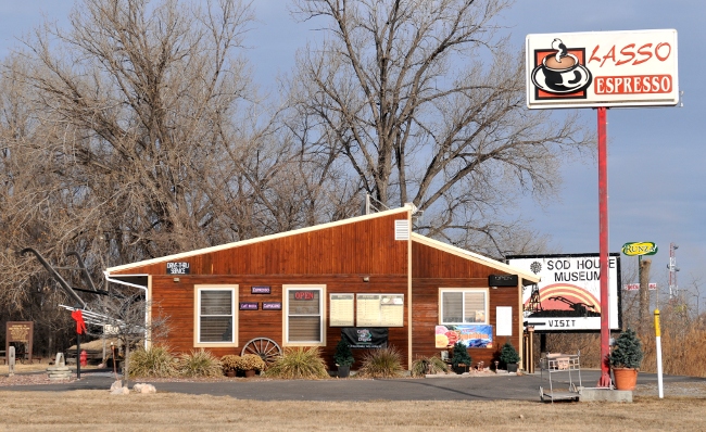 Lasso Expresso at I-80 in Gothenburg, Nebraska