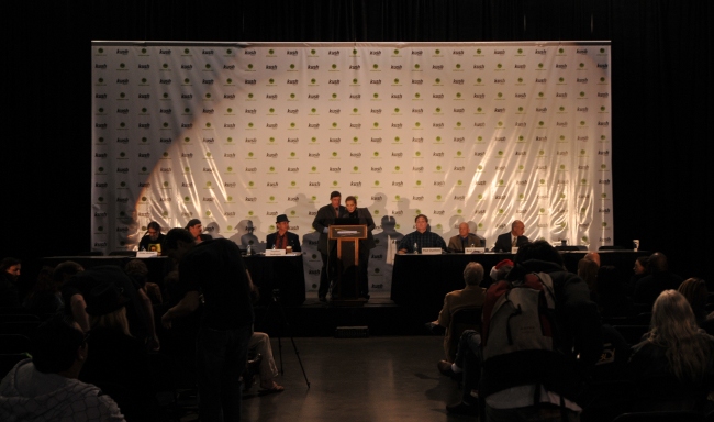 KushCon Conference Area during session on Cannabis Business Development