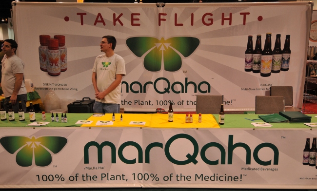 MarQaha booth at KushCon2