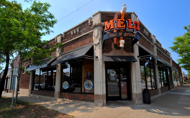 Melt Bar and Grilled Cleveland Heights Location - Taylor and Cedar Roads - Man vs. Food