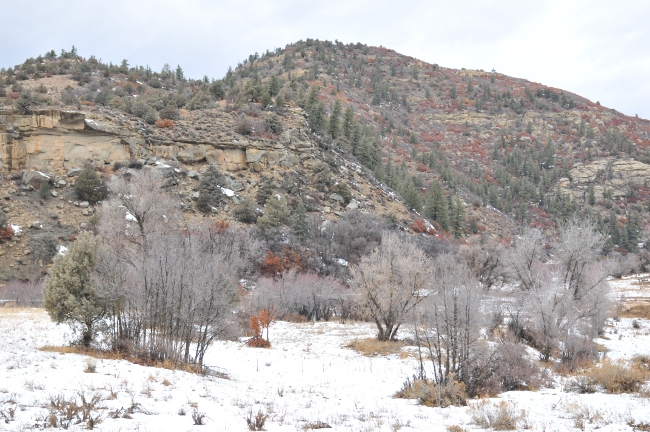 Archuleta Mesa on the Jicarilla Apache Reservation north of Dulce New Mexico