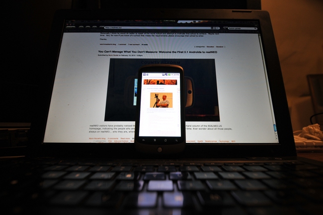 Nexus One Google Smart Phone on REALNEO