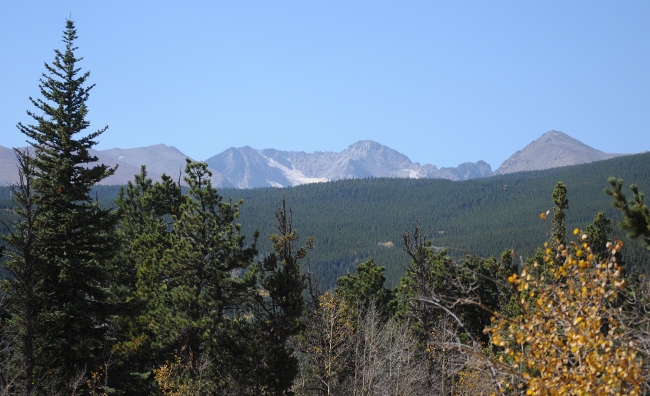  Fourmile Canyon Wildfire, West of Boulder, Colorado, September 2010 - beyond the fireline