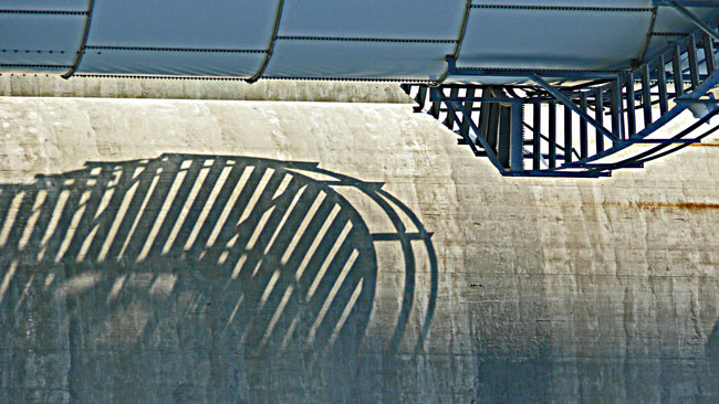 circular silo stair silhoet image jeff buster