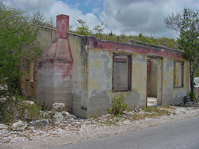 abandoned house Bonaire Dutch image jeff buster