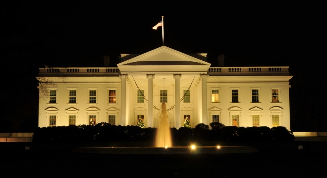 White House at Christmas