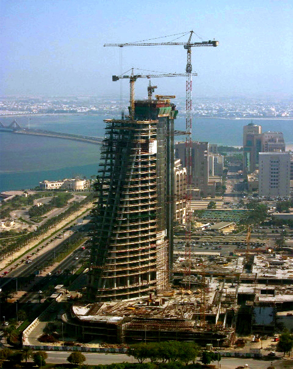 Bahrain WTC Under Construction Bahrain WTC Under Construction