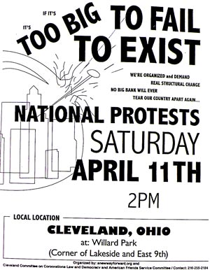 bank failure to big rally cleveland ohio