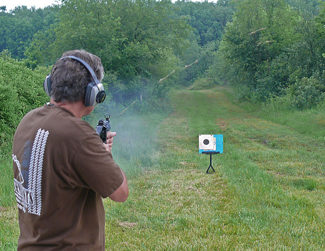 automatic weapon discharging shell casings US constitution in practice