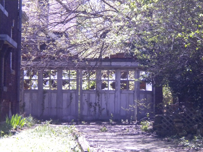 East Cleveland Historic District garage architecture spring decay