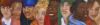 Cudell mural of kids - left half