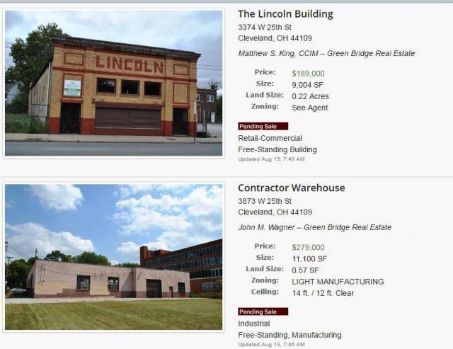 Warehouse - Jeff Ramsay paid off owner to transfer to Land Bank