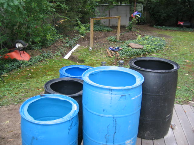 Rain Barrel - Rain Garden Project