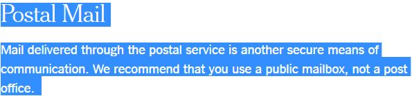 New York Times - secure means of providing a news tip New York Times - secure means of providing a news tip