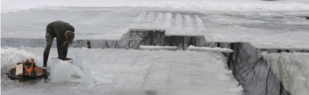 ice harvest before refrigeration