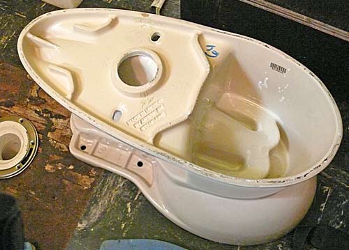 american standard cadet 3 6 liter flush shown upside down image jeff buster 12.23.09