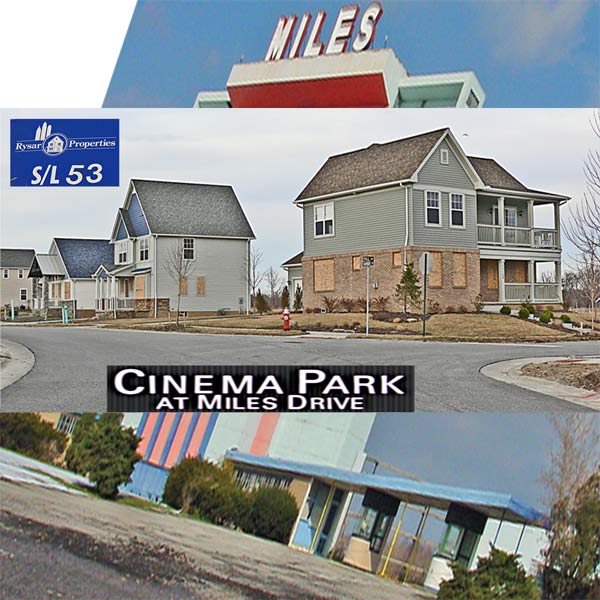 MIles Avenue drive in theater rysar properties vacant subdivision cleveland ohio