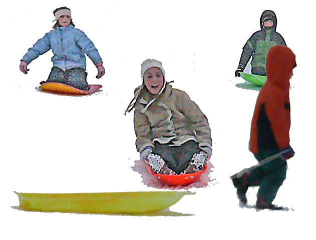 4 png files combined as practice image jeff buster 01.02.10 sledding 